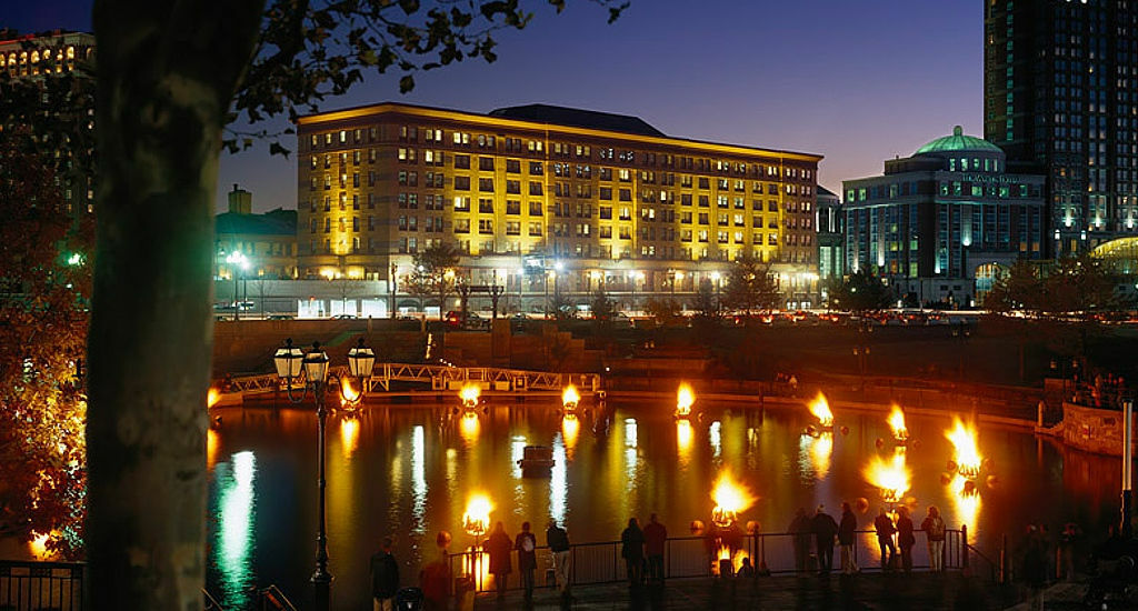 Hotel Courtyard Providence Downtown Exterior foto